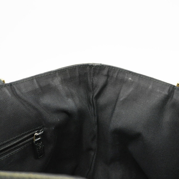 Gucci Tote Bag GG Canvas Abby 130739 Leather Black Women's - Picture 9 of 16